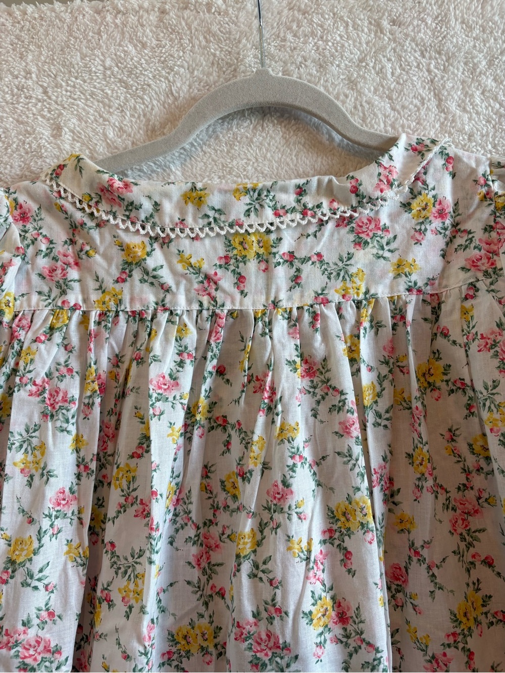 Eileen West Floral Long Sleeve Ballet Nightgown 100% Cotton Size Small NWT - Picture 7 of 13
